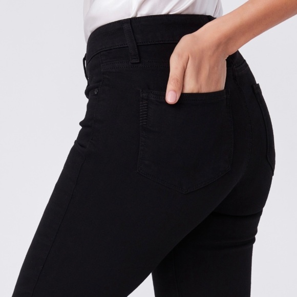 Paige Verdugo Ultra Skinny - Black Shadow Jeans Size 28 made in USA - Picture 2 of 11